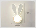 Applique Murale Led Ludique Et Design. Blanc / Lumière Chaude Chambre