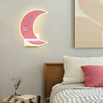 Applique Murale Led Lune Design Élégant Lumineux. Chambre