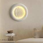 Applique Murale Led Lune Élégante Design Contemporain. Chambre