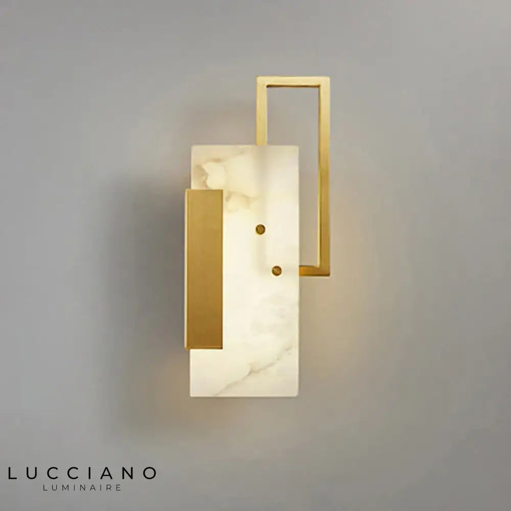 Applique Murale Led Luxueuse Design Élégante Cuivre Chambre