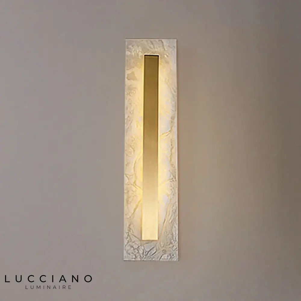 Applique Murale Led Luxueuse En Marbre Élégante Chambre