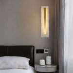 Applique Murale Led Luxueuse En Marbre Élégante Chambre