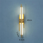 Applique Murale Led Minimaliste Élégante Déco Doré Applique Chambre