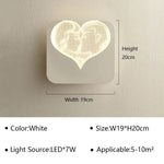 Applique Murale Led Minimaliste Moderne Chambre