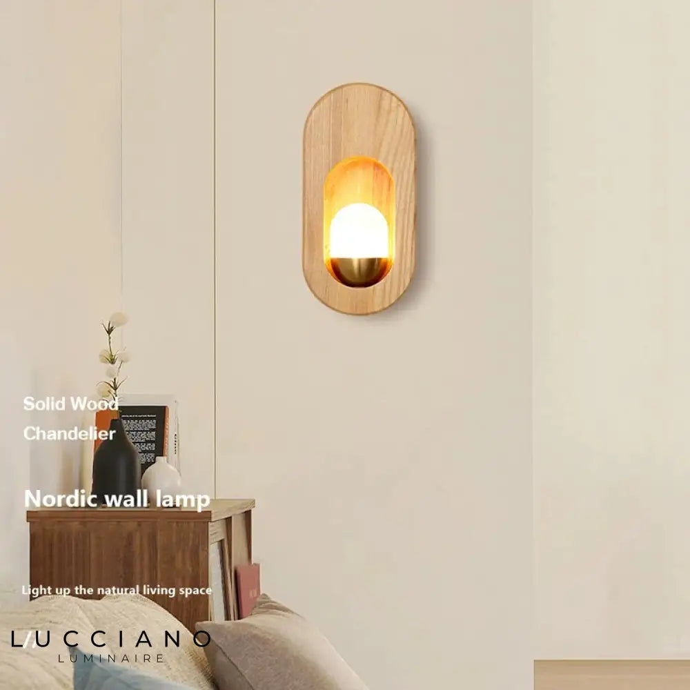 Applique Murale Led Minimaliste Scandinave Élégante Chambre