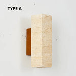 Applique Murale Led Minimaliste Scandinave Pierre Type A / D6Xh16Cm Blanc Chaud (2700-3500K)