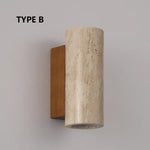 Applique Murale Led Minimaliste Scandinave Pierre Typeb / D6Xh16Cm Blanc Chaud (2700-3500K)