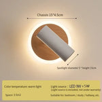 Applique Murale Led Minimaliste Zen. Lumière Chaude / Ca 220 V Chambre