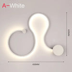 Applique Murale Led Moderne A Blanc / Blanc Chaud (2700-3500K) Murale Chambre