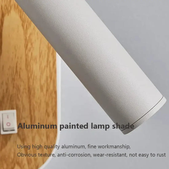 Applique Murale Led Nordique Bois Minimaliste Applique Chambre