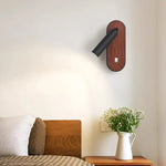Applique Murale Led Nordique Bois Minimaliste Applique Chambre