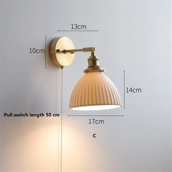Applique Murale Led Nordique Design Minimaliste Élégant C Chambre