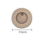 Applique Murale Led Nordique Design Minimaliste Élégant Café Rond / Blanc Chaud (2700-3500K) Chambre