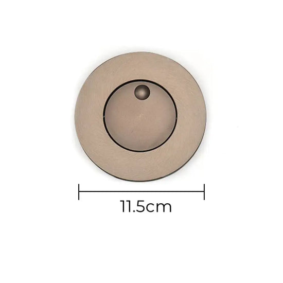 Applique Murale Led Nordique Design Minimaliste Élégant Café Rond / Blanc Chaud (2700-3500K) Chambre