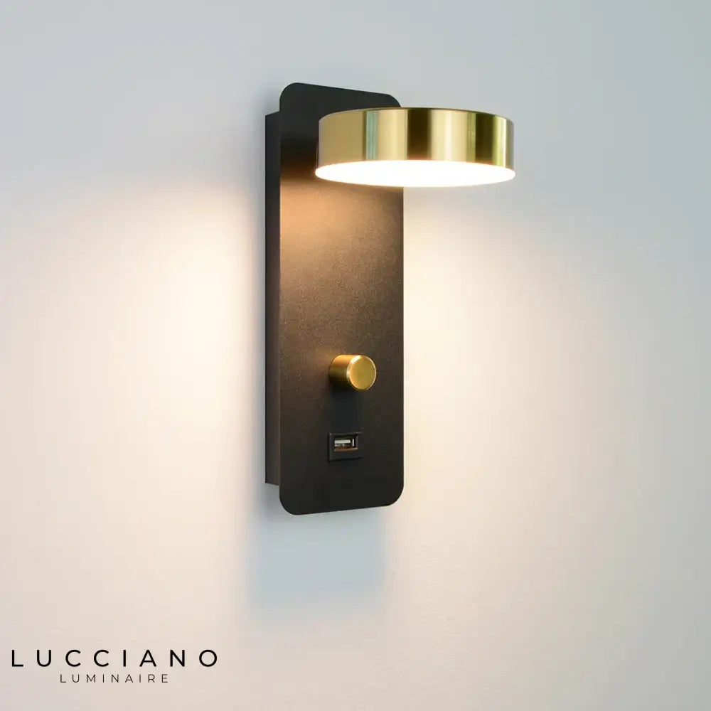 Applique Murale Led Nordique Design Minimaliste Élégant Chambre