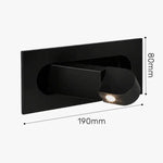 Applique Murale Led Nordique Design Minimaliste Élégant Chambre