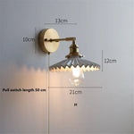 Applique Murale Led Nordique Design Minimaliste Élégant H Chambre