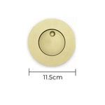 Applique Murale Led Nordique Design Minimaliste Élégant Or Rond / Blanc Chaud (2700-3500K) Chambre