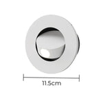 Applique Murale Led Nordique Design Minimaliste Élégant Rond Blanc / Chaud (2700-3500K) Chambre