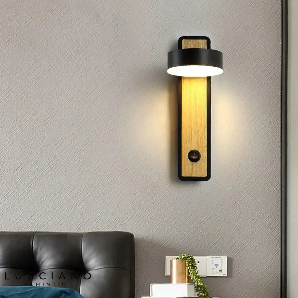 Applique Murale Led Nordique Design Moderne Élégante Chambre