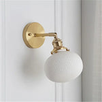 Applique Murale Led Nordique Design Rétro Élégant Appliques C2 Chambre