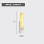 Applique Murale Led Nordique Élégance Design Blanc 12W Chambre