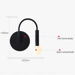 Applique Murale Led Nordique Élégante Minimaliste Chic Chambre