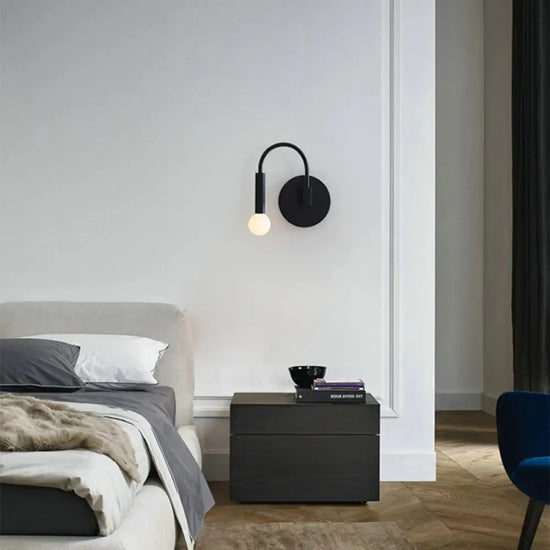 Applique Murale Led Nordique Élégante Minimaliste Chic Chambre