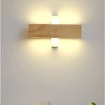 Applique Murale Led Originale Artisanale Bois Chambre