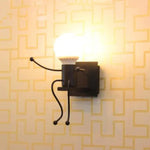 Applique Murale Led Originale Chambre Enfant. Noir1