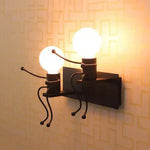 Applique Murale Led Originale Chambre Enfant. Noir2