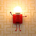 Applique Murale Led Originale Chambre Enfant. Rouge1