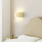 Applique Murale Led Originale Design Vent Crème. Chambre