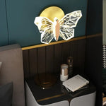 Applique Murale Led Papillon Design Élégant Chambre