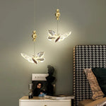 Applique Murale Led Papillon Design Élégant Chambre