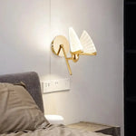 Applique Murale Led Papillon Élégante Design Lumineux Chambre