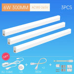 Applique Murale Led Pratique Et Design. 3Pcs 6W And Plug / 1.8M Eu Plug Cold White Chambre