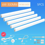 Applique Murale Led Pratique Et Design. 5Pcs 6W And Plug / 1.8M Eu Plug Cold White Chambre