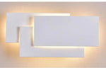 Applique Murale Led Rectangles Design Moderne Élégant. Chambre