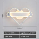 Applique Murale Led Romantique Design Cosy. Blanc / Chaud (2700-3500K) Chambre