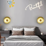 Applique Murale Led Ronde Design Épuré Chic Chambre