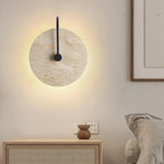 Applique Murale Led Ronde Élégante Contemporaine Design. Chambre