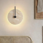 Applique Murale Led Ronde Élégante Contemporaine Design. Chambre