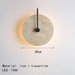 Applique Murale Led Ronde Élégante Contemporaine Design. Diamètre 28Cm / Blanc Froid