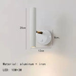 Applique Murale Led Rotative Design Intelligente Blanc / Chaud (2700-3500K) Chambre