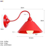 Applique Murale Led Rouge Design Moderne C Chambre