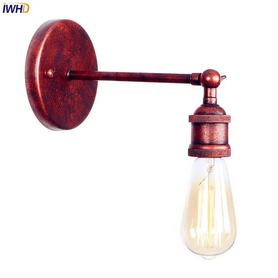Applique Murale Led Rustique Vintage Luminaire Doré