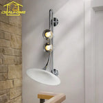 Applique Murale Led Saxophone Vintage Industriel Charme Chambre