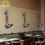 Applique Murale Led Saxophone Vintage Industriel Charme Chambre