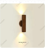 Applique Murale Led Scandinave Épurée Bois Naturel Chambre